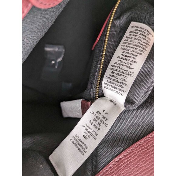 Burberry Small Canterbury Leather House Check Canvas Shoulder Tote Bag M… - Picture 13 of 16